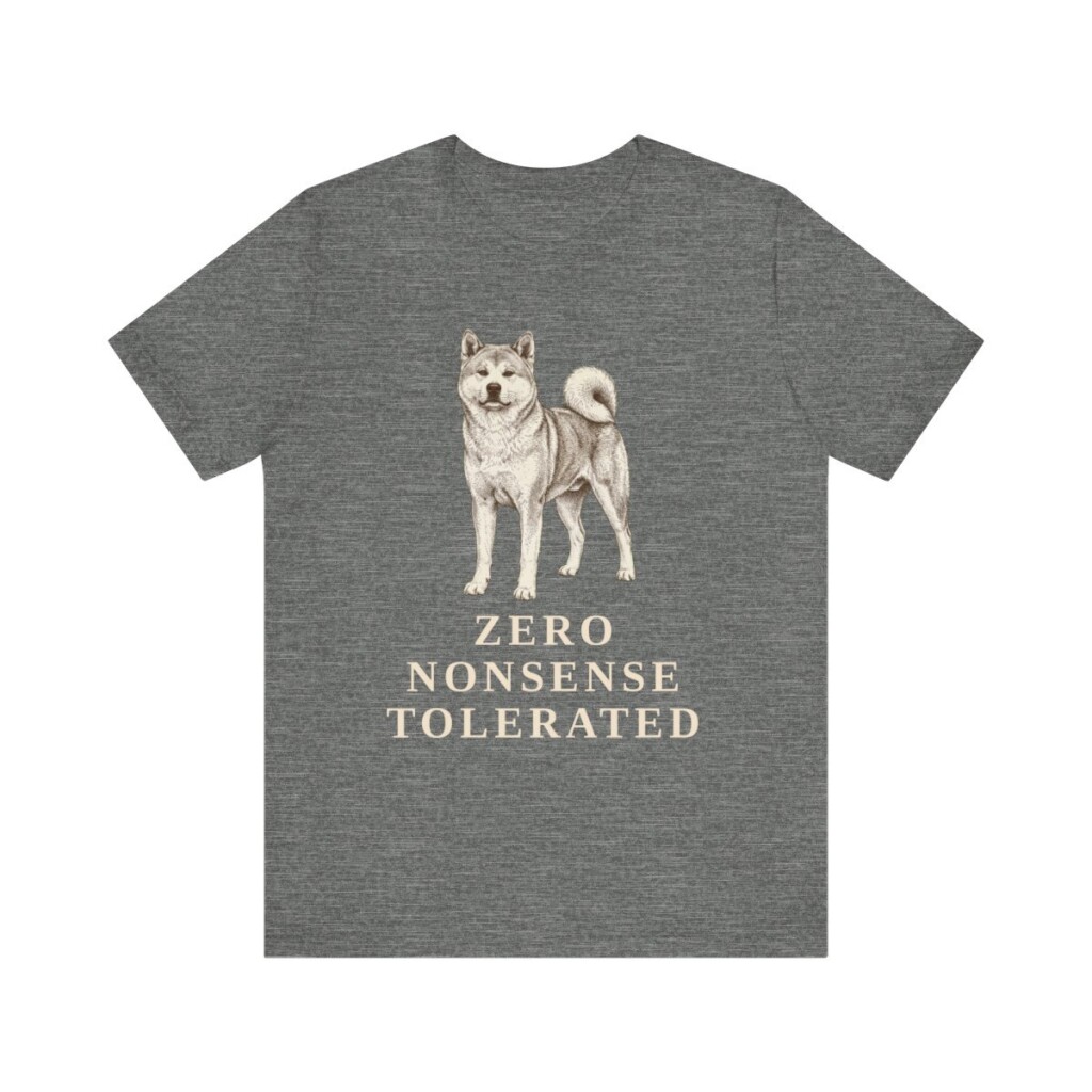 Akita Humor Shirt, Vintage Dog Sketch Tee, Dog Humor Gift Akita Humor Shirt, Vintage Dog Sketch Tee, Dog Humor Gift