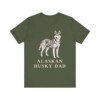 Alaskan Husky Dad Shirt, Vintage Dog Sketch Tee, Dog Dad Gift