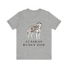 Alaskan Husky Dad Shirt, Vintage Dog Sketch Tee, Dog Dad Gift