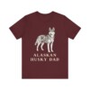Alaskan Husky Dad Shirt, Vintage Dog Sketch Tee, Dog Dad Gift