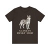Alaskan Husky Mom Shirt, Vintage Dog Sketch Tee, Dog Mom Gift