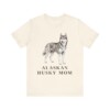 Alaskan Husky Mom Shirt, Vintage Dog Sketch Tee, Dog Mom Gift