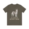 Alaskan Husky Mom Shirt, Vintage Dog Sketch Tee, Dog Mom Gift