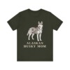 Alaskan Husky Mom Shirt, Vintage Dog Sketch Tee, Dog Mom Gift
