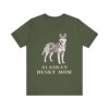 Alaskan Husky Mom Shirt, Vintage Dog Sketch Tee, Dog Mom Gift