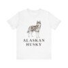 Alaskan Husky Lover Shirt, Vintage Dog Sketch Tee, Dog Lover Gift