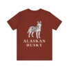 Alaskan Husky Lover Shirt, Vintage Dog Sketch Tee, Dog Lover Gift