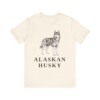 Alaskan Husky Lover Shirt, Vintage Dog Sketch Tee, Dog Lover Gift