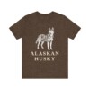 Alaskan Husky Lover Shirt, Vintage Dog Sketch Tee, Dog Lover Gift