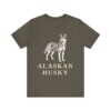 Alaskan Husky Lover Shirt, Vintage Dog Sketch Tee, Dog Lover Gift