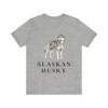Alaskan Husky Lover Shirt, Vintage Dog Sketch Tee, Dog Lover Gift