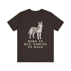 Alaskan Husky Humor Shirt, Vintage Dog Sketch Tee, Dog Humor Gift
