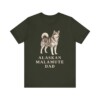 Alaskan Malamute Dad Shirt, Vintage Dog Sketch Tee, Dog Dad Gift Alaskan Malamute Dad Shirt, Vintage Dog Sketch Tee, Dog Dad Gift