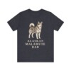 Alaskan Malamute Dad Shirt, Vintage Dog Sketch Tee, Dog Dad Gift Alaskan Malamute Dad Shirt, Vintage Dog Sketch Tee, Dog Dad Gift