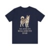 Alaskan Malamute Dad Shirt, Vintage Dog Sketch Tee, Dog Dad Gift Alaskan Malamute Dad Shirt, Vintage Dog Sketch Tee, Dog Dad Gift