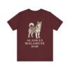 Alaskan Malamute Dad Shirt, Vintage Dog Sketch Tee, Dog Dad Gift Alaskan Malamute Dad Shirt, Vintage Dog Sketch Tee, Dog Dad Gift