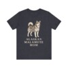 Alaskan Malamute Mom Shirt, Vintage Dog Sketch Tee, Dog Mom Gift