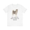 Alaskan Malamute Mom Shirt, Vintage Dog Sketch Tee, Dog Mom Gift