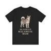 Alaskan Malamute Mom Shirt, Vintage Dog Sketch Tee, Dog Mom Gift