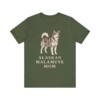 Alaskan Malamute Mom Shirt, Vintage Dog Sketch Tee, Dog Mom Gift