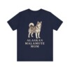 Alaskan Malamute Mom Shirt, Vintage Dog Sketch Tee, Dog Mom Gift