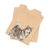 Alaskan Malamute Lover Shirt, Vintage Dog Sketch Tee, Dog Lover Gift Alaskan Malamute Lover Shirt, Vintage Dog Sketch Tee, Dog Lover Gift