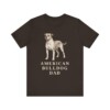 American Bulldog Dad Shirt, Vintage Dog Sketch Tee, Dog Dad Gift