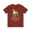 American Bulldog Dad Shirt, Vintage Dog Sketch Tee, Dog Dad Gift