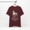 American Bulldog Dad Shirt, Vintage Dog Sketch Tee, Dog Dad Gift
