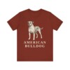 American Bulldog Lover Shirt, Vintage Dog Sketch Tee, Dog Lover Gift