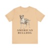 American Bulldog Lover Shirt, Vintage Dog Sketch Tee, Dog Lover Gift