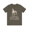 American Bulldog Humor Shirt, Vintage Dog Sketch Tee, Dog Humor Gift