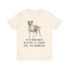 American Bulldog Humor Shirt, Vintage Dog Sketch Tee, Dog Humor Gift