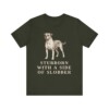 American Bulldog Humor Shirt, Vintage Dog Sketch Tee, Dog Humor Gift