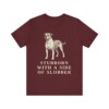 American Bulldog Humor Shirt, Vintage Dog Sketch Tee, Dog Humor Gift