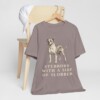 American Bulldog Humor Shirt, Vintage Dog Sketch Tee, Dog Humor Gift