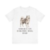 American Eskimo Dog Dad Shirt, Vintage Dog Sketch Tee, Dog Dad Gift American Eskimo Dog Dad Shirt, Vintage Dog Sketch Tee, Dog Dad Gift