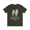 American Eskimo Dog Dad Shirt, Vintage Dog Sketch Tee, Dog Dad Gift American Eskimo Dog Dad Shirt, Vintage Dog Sketch Tee, Dog Dad Gift