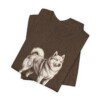 American Eskimo Dog Dad Shirt, Vintage Dog Sketch Tee, Dog Dad Gift American Eskimo Dog Dad Shirt, Vintage Dog Sketch Tee, Dog Dad Gift