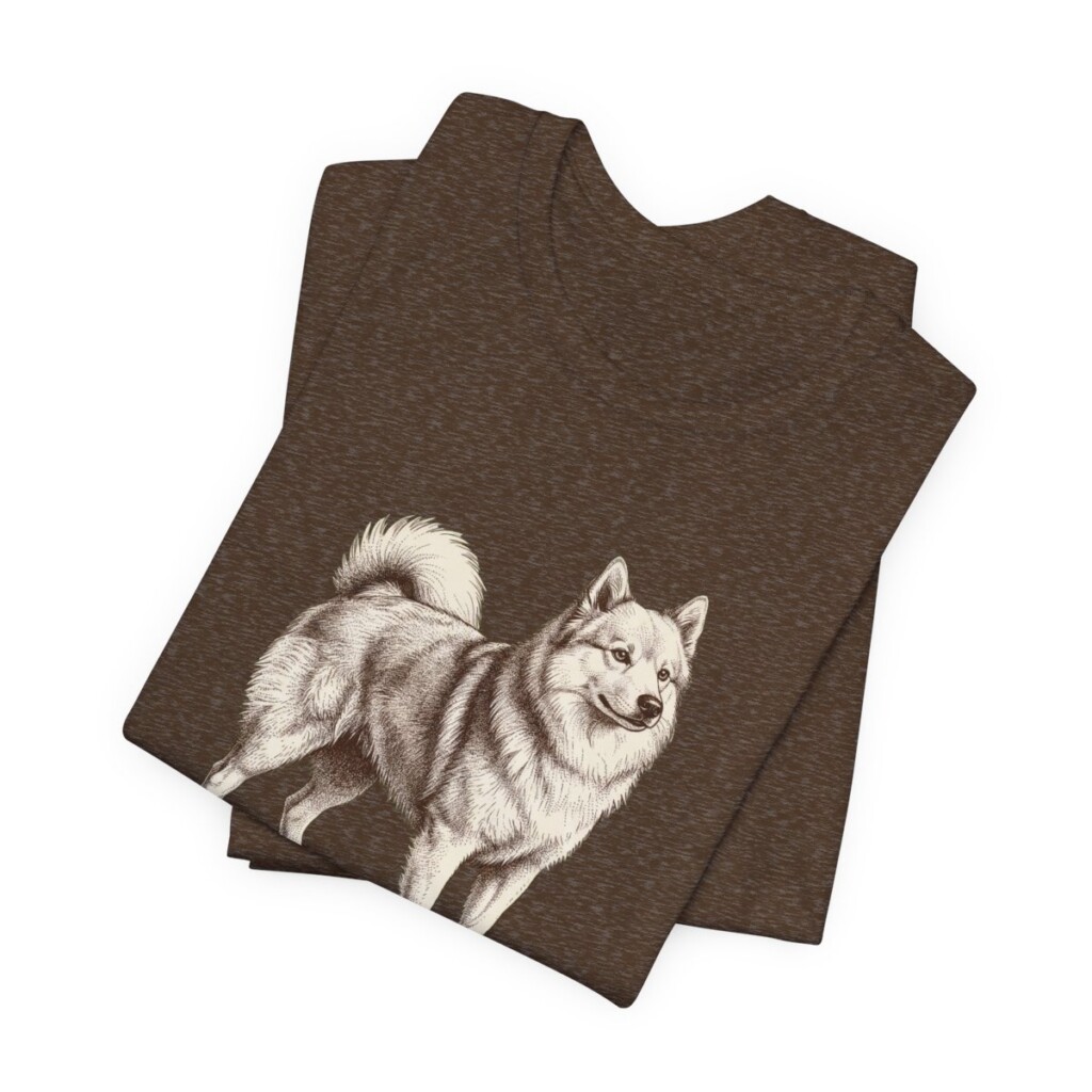 American Eskimo Dog Dad Shirt, Vintage Dog Sketch Tee, Dog Dad Gift American Eskimo Dog Dad Shirt, Vintage Dog Sketch Tee, Dog Dad Gift