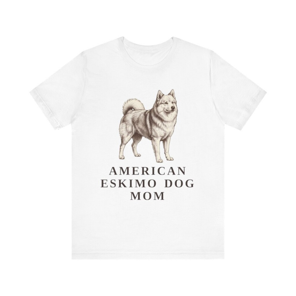 American Eskimo Dog Mom Shirt, Vintage Dog Sketch Tee, Dog Mom Gift American Eskimo Dog Mom Shirt, Vintage Dog Sketch Tee, Dog Mom Gift