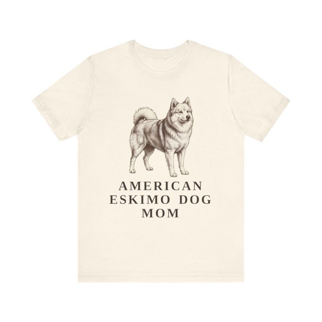 American Eskimo Dog Mom Shirt, Vintage Dog Sketch Tee, Dog Mom Gift American Eskimo Dog Mom Shirt, Vintage Dog Sketch Tee, Dog Mom Gift