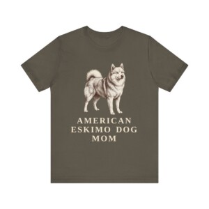American Eskimo Dog Mom Shirt, Vintage Dog Sketch Tee, Dog Mom Gift