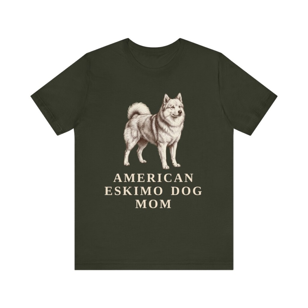 American Eskimo Dog Mom Shirt, Vintage Dog Sketch Tee, Dog Mom Gift American Eskimo Dog Mom Shirt, Vintage Dog Sketch Tee, Dog Mom Gift