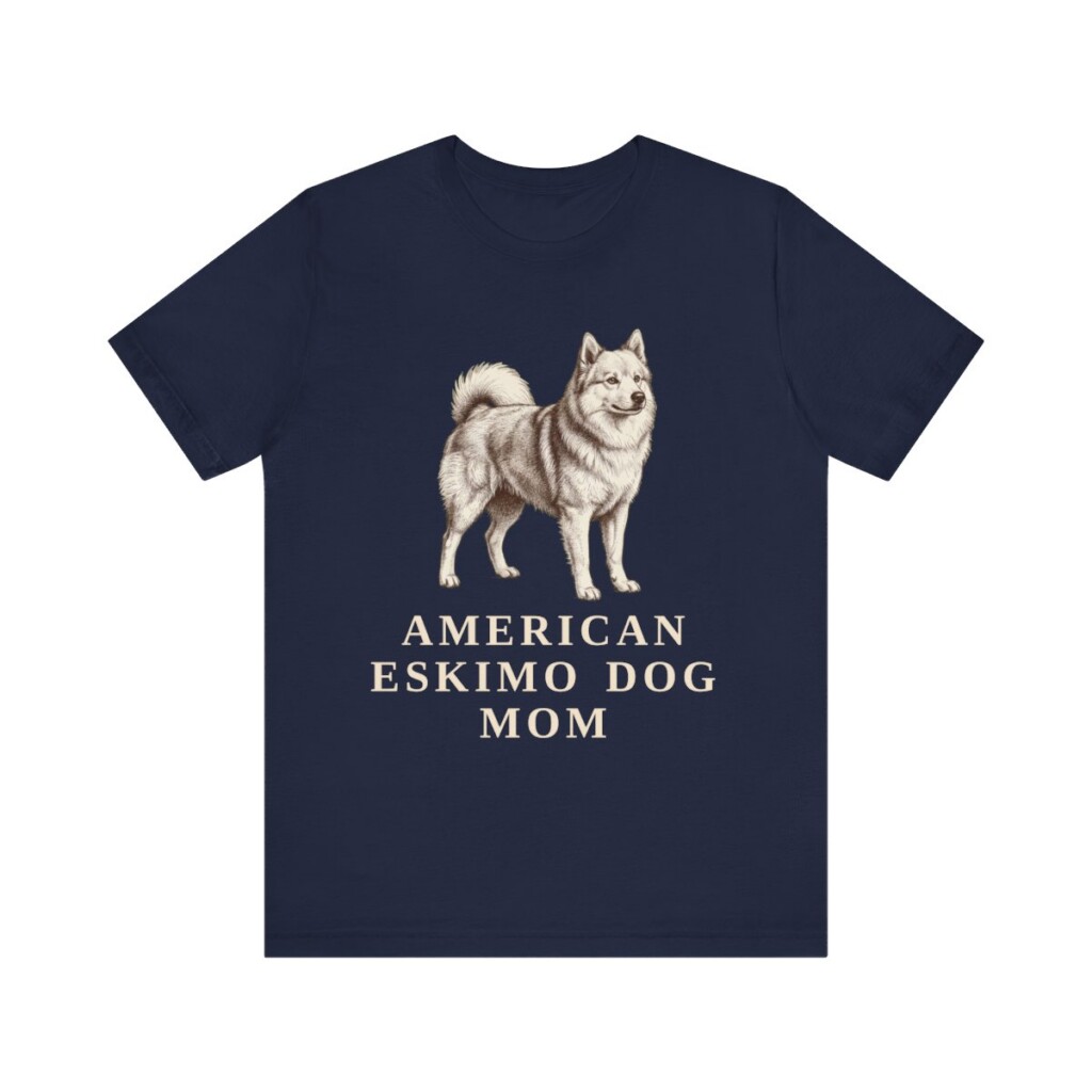 American Eskimo Dog Mom Shirt, Vintage Dog Sketch Tee, Dog Mom Gift American Eskimo Dog Mom Shirt, Vintage Dog Sketch Tee, Dog Mom Gift