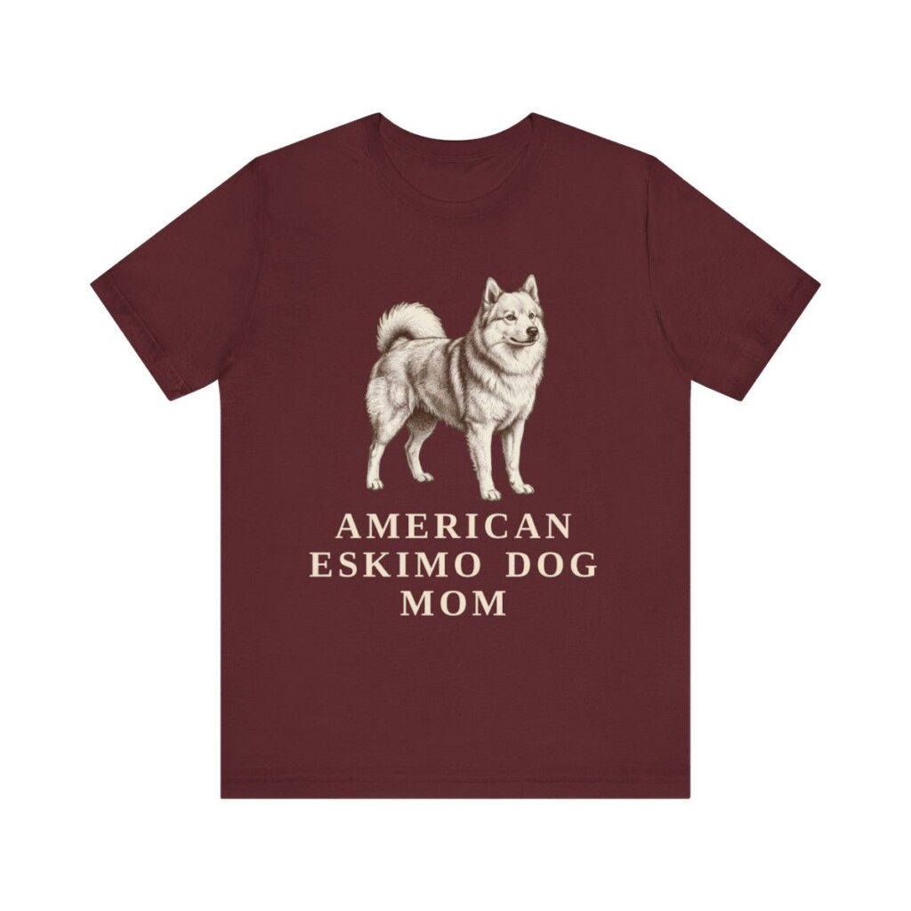 American Eskimo Dog Mom Shirt, Vintage Dog Sketch Tee, Dog Mom Gift American Eskimo Dog Mom Shirt, Vintage Dog Sketch Tee, Dog Mom Gift