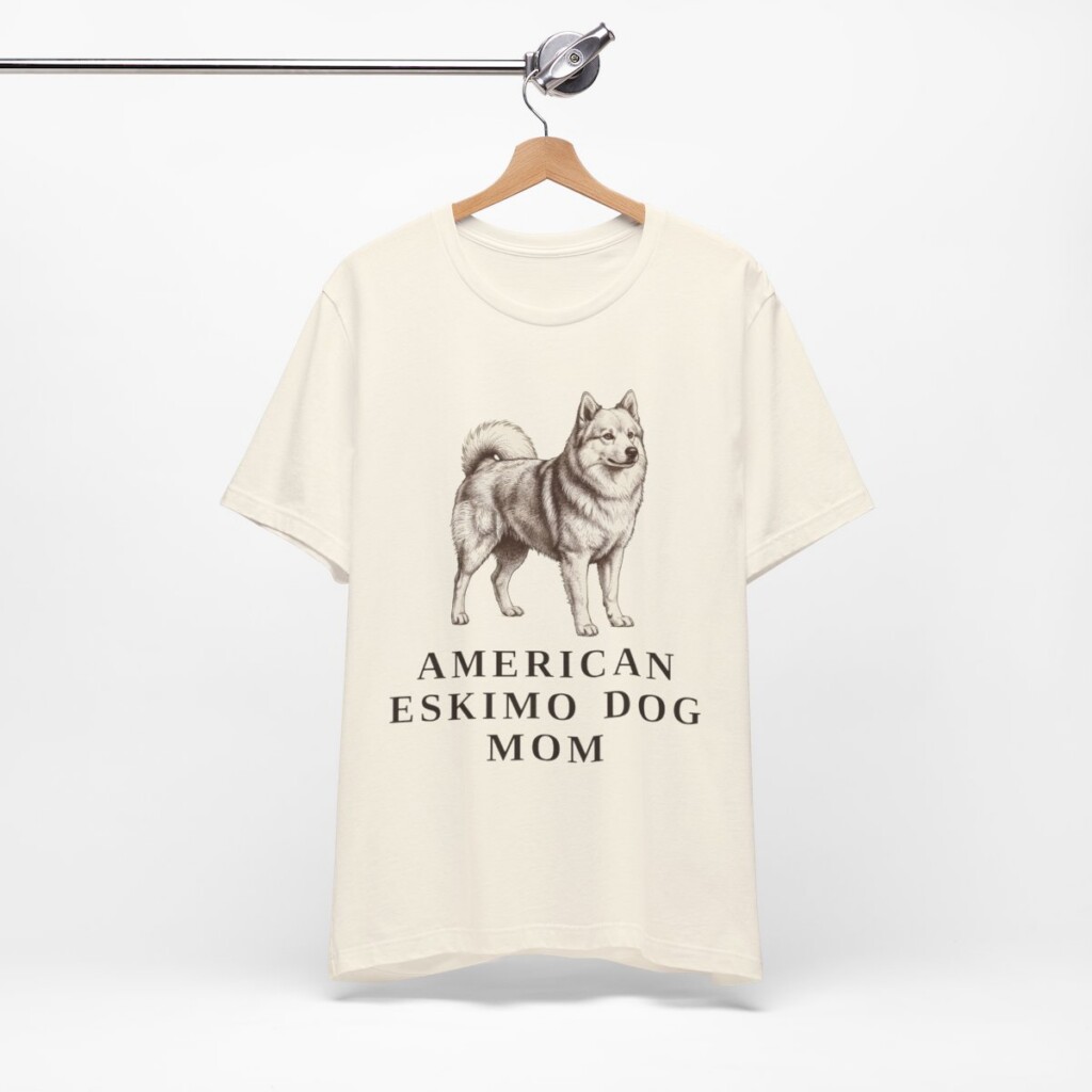 American Eskimo Dog Mom Shirt, Vintage Dog Sketch Tee, Dog Mom Gift American Eskimo Dog Mom Shirt, Vintage Dog Sketch Tee, Dog Mom Gift