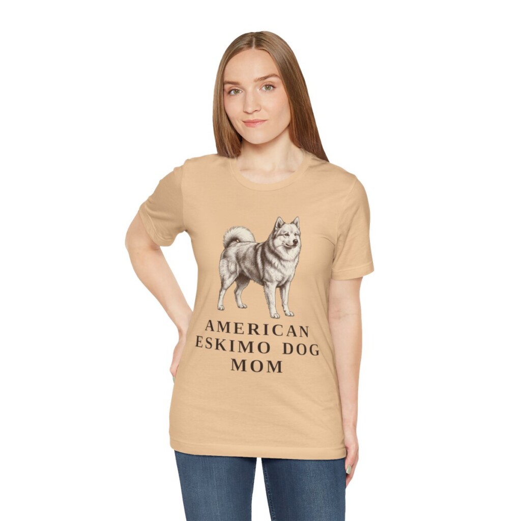 American Eskimo Dog Mom Shirt, Vintage Dog Sketch Tee, Dog Mom Gift American Eskimo Dog Mom Shirt, Vintage Dog Sketch Tee, Dog Mom Gift
