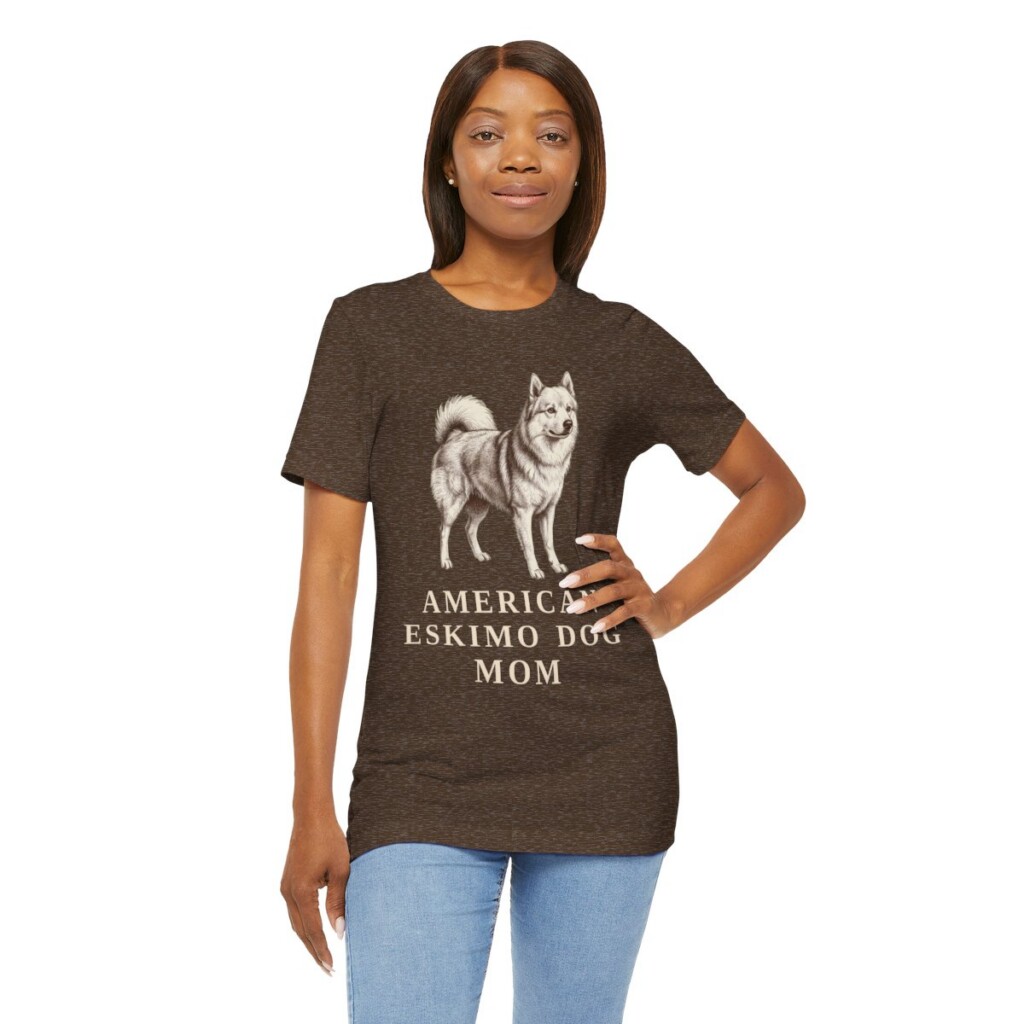American Eskimo Dog Mom Shirt, Vintage Dog Sketch Tee, Dog Mom Gift American Eskimo Dog Mom Shirt, Vintage Dog Sketch Tee, Dog Mom Gift