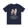 American Eskimo Dog Humor Shirt, Vintage Dog Sketch Tee, Dog Humor Gift American Eskimo Dog Humor Shirt, Vintage Dog Sketch Tee, Dog Humor Gift